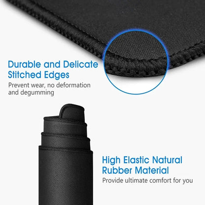 Podkładka pod mysz XXL, czarne auta, antypoślizgowa, do biurka