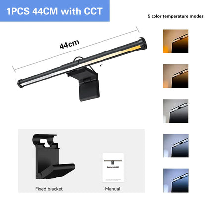 Lampa LED na biurko, barwna, bezstopniowa regulacja, do pracy i gier