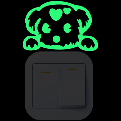 Naklejka na ścianę "Kosmiczne niebo", świecąca w ciemności, dekoracja do pokoju