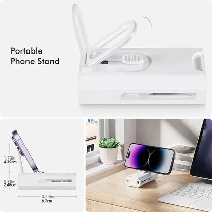 Zestaw 8w1 do czyszczenia, pędzel, pen do laptopów i słuchawek