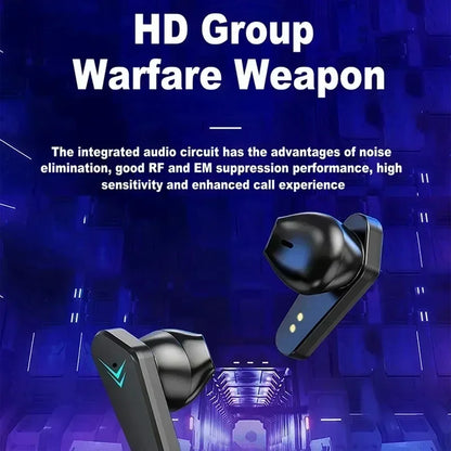 Słuchawki Bluetooth X15, bezprzewodowe, 65ms opóźnienia, z mikrofonem, do gier